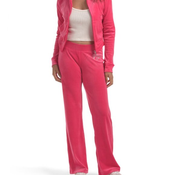 JUICY COUTURE Crown Tracksuit Jacket And Pants Set - Picture 2 of 2